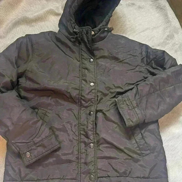 J. crew black puffer jacket - Picture 4 of 5